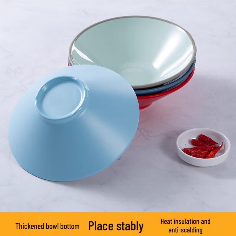 Konische Melamin Nudelsuppenschüssel