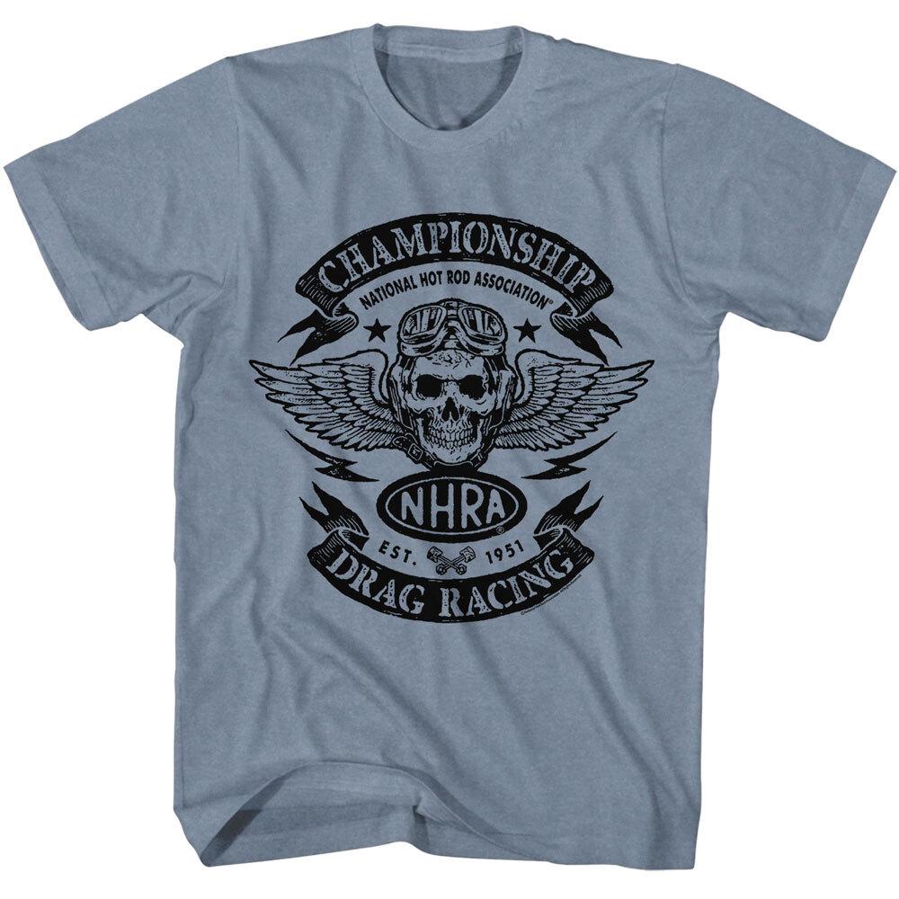 National Hotrod Association NHRA Championship Drag Racing Est 1951 Men T Shirt XL