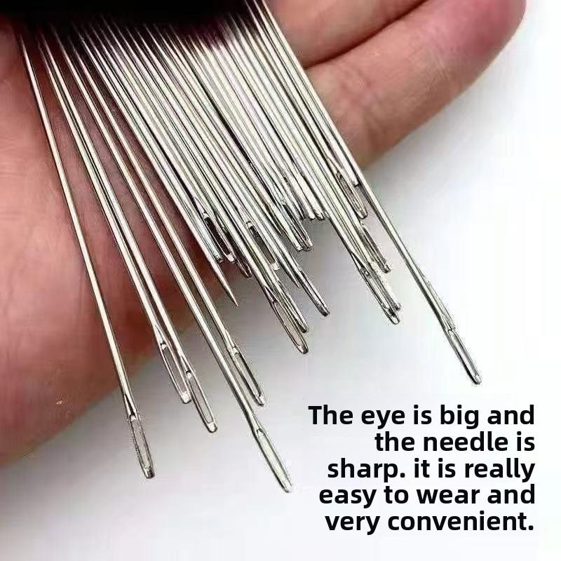 Sewing Kit, 36-piece Set, Needle Sewing Knife, Steel Needle, Big Eye Needle, Thread Removal Knife, Top Needle, Needle Threading Tool