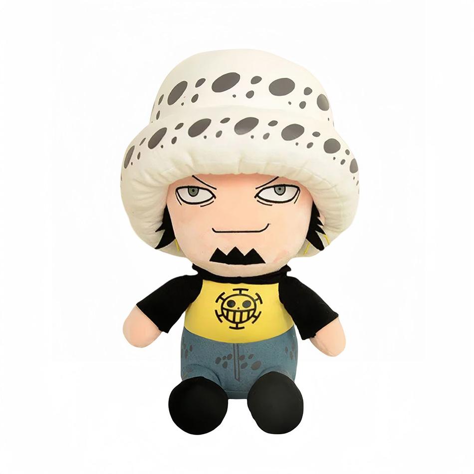 Japonské anime 25cm One Piece Originální plyšové hračky CartoonFigure Luffy Chopper Ace Roronoa Zoro Roztomilá plyšová panenka Dětské vánoční dárky