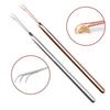 1PCS Ear Wax Pickers Stainless Steel Ear Picks Wax Removal Curette Remover Cleaner Ear Care Tool Ear Pick Beauty Tools