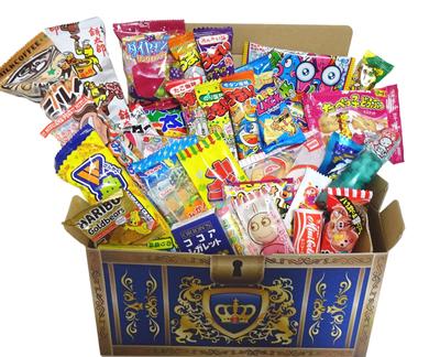 Candy Assortment Set Event Gift Present Prize Christmas Pikichemo Treasure Box 55-piece (sage)