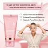 Collagen Night Wrapping Mask (2.54 fl oz), Peel-off Night Mask With Applicator, Deeply Nourish &Moisturize & Firm Skin,Natural Ingredients Gentle On