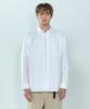 BASIC HOUSE Oxford Semi-Overfit Long Sleeve Shirt White Lzws0103