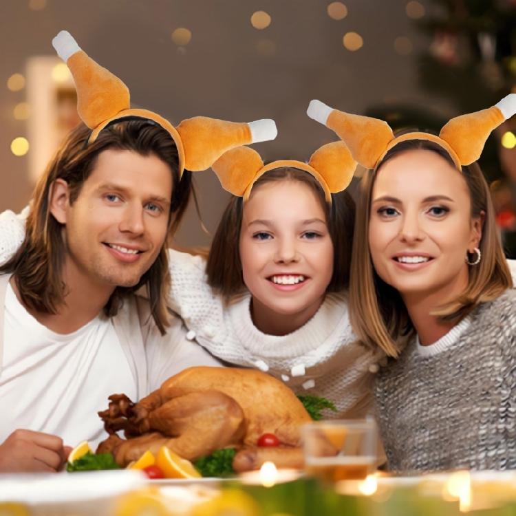 Thanksgiving Headband Cosplay Costume Props Headdress Adult Funny Accessories