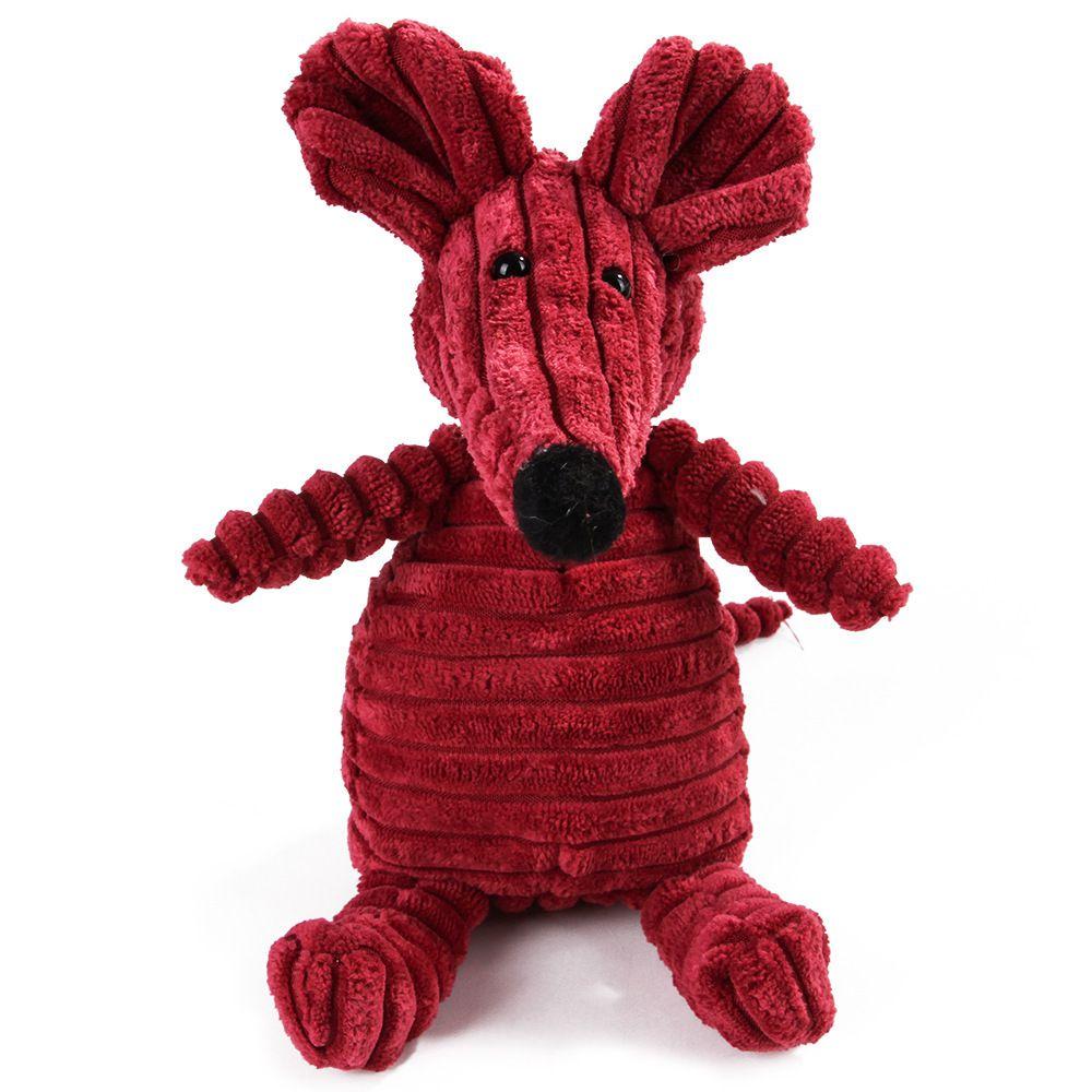 Corduroy Dog Toys For Small Large Dogs Animal Shape Plush Pet Squeaky Puppy