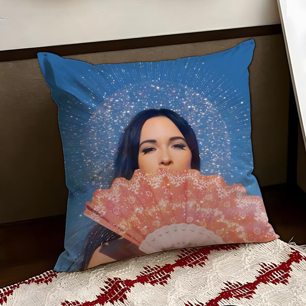 KKacey Musgraves Singer Cushion Cover Reversible Soft Durable Pillow Cover Home Car MultiScene Use for Daily Comfort