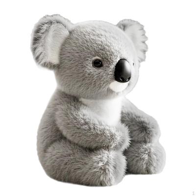 Koala Toy Stuffed Figure Comfort Cute Figurine Home Decoration Animal for Party