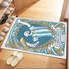 Messi 554 Carpet Perfect for Study Room Kitchen Living Rooms Balcony Antislip Carpet Office Home Decor Best for Christmas