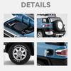 LICENSED 1:24 Toyota cruiser FJ  Colooze cross country Off Road vehicle alloy model SUV simulated sound light Kid Birthday Gift