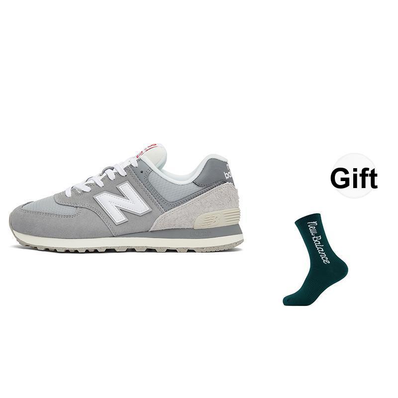 

New Balance 574 Slate Grey Unisex Sneakers White U574BKR 46.5