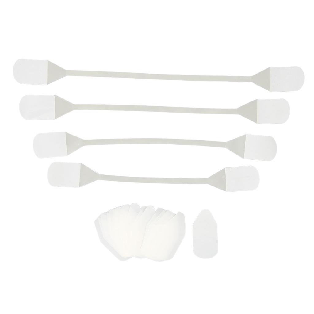 4pcs Face Lift Tape Soft Waterproof V Face Facial Lifting Firming Transparent Rubber Tape