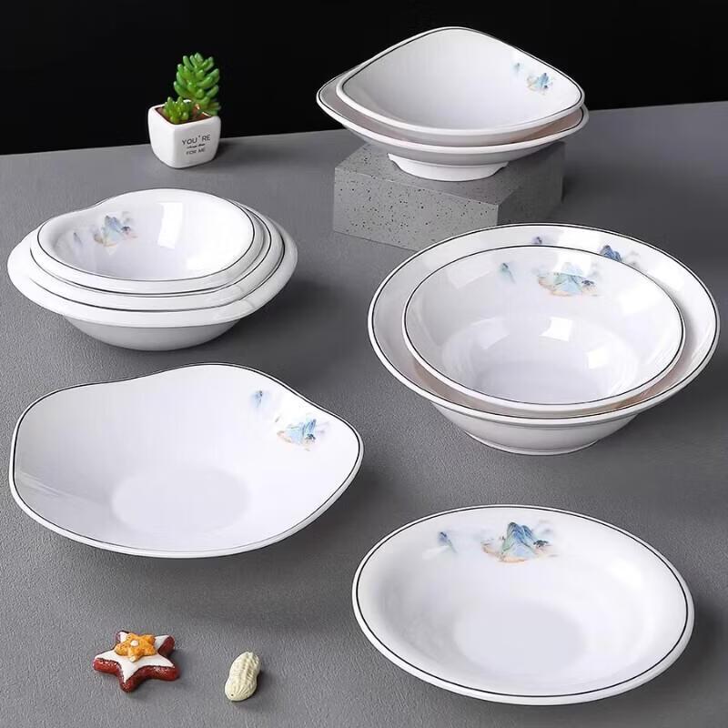 Kreative Keramik Servierschüssel & Teller