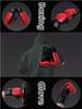 Punching Boxing Boxing Pair Set Gloves Black Mitts, Gloves, Karate, Gloves, Mitts, (Red + Mitts)