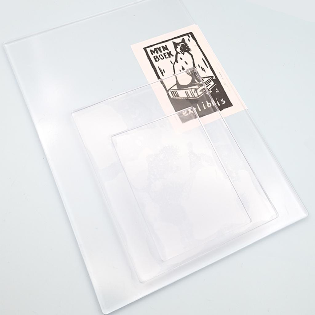 Thickened 10mm Gel Plate A5 A4 A3 Gel Printing Plate Reusable Gel Plate For Printing Craft Gel Pad Printmaking Press Gelli Plate