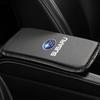 Carbon Fiber Leather Car Console Box Pad Car Armrest Cushion Cover For Subaru LEGACY Forester Outback Rally WRX WRC XV Impreza