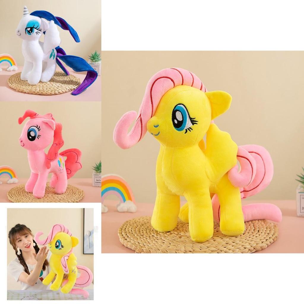 Peluche Cavallino Bambola Cuscino Morbido Peluche Giocattolo Perfetto Per Regalo di Compleanno per Bambine