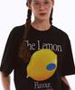 MATCHGLOBE Color Lemon Oversized Tee (Black)
