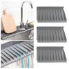 Bathroom Accessories Draining Pad Customizable Size Easy To Clean Kitchen Organization Easy To Clean Draining Pad