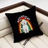 For Autistic Cat Autism Puzzle Throw Pillow Case Sham Xcm Xcm Square Car Pillowcase Pad Cushion Cover