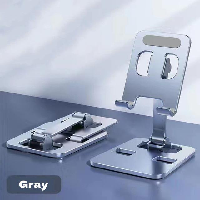 Portable Aluminum Alloy Phone Tablet Holder For iPad MiPad Samsung Tab MatePad Stand Mount Adjustable Flexible Mobile Stand