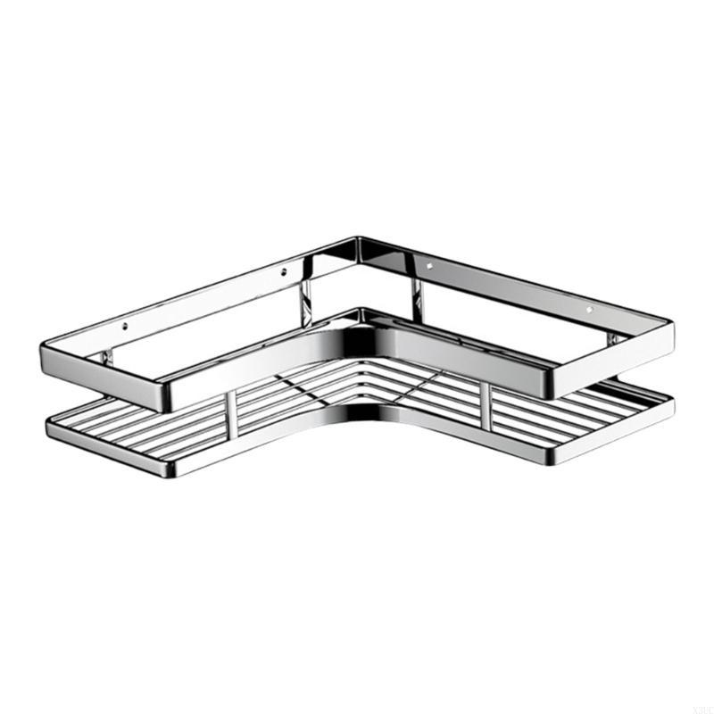Rustproof Stainless Steel Shower Organizers for Bathroom or Kitchen Use X3UC Single layer