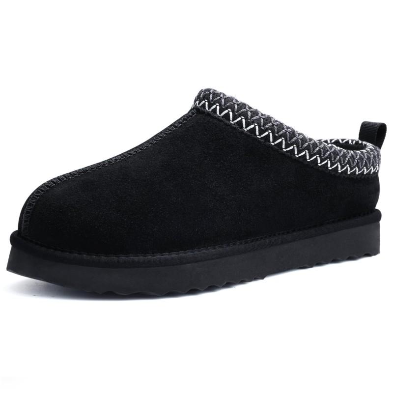 Fashion Crestar Winter Fuzzy Houes Slippers For Women Indoor Keep Warm Non-slip Suede Cotton Shoes Lady Comfortable Furry Flat Slippers