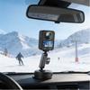 Przyssawka Uchwyt Samochodowy do Kamery dla DJI OSMO Action 6/5 Pro/4/Pocket 3/2 Uchwyt na Szybę Samochodową 360 Regulowane Akcesoria
