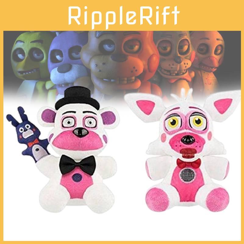 Fun And Educational Fnaf Five Nights At Freddy's Sister Location Plush Funtime Freddy With Bon Bon