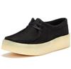 Женские полуботинки Clarks Wallabee cup women black nubuck