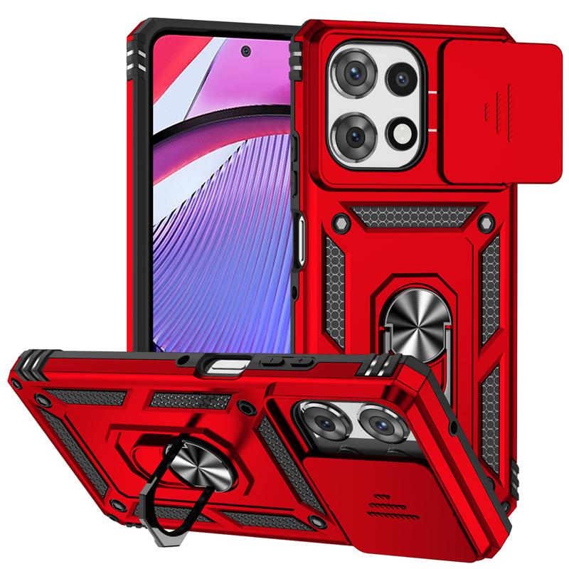 Full Cover For Moto G Power 2025 Case For Moto G Power 5G 2025 Push Window Magnetic Phone Holder Case For Moto G Power 2025 Case