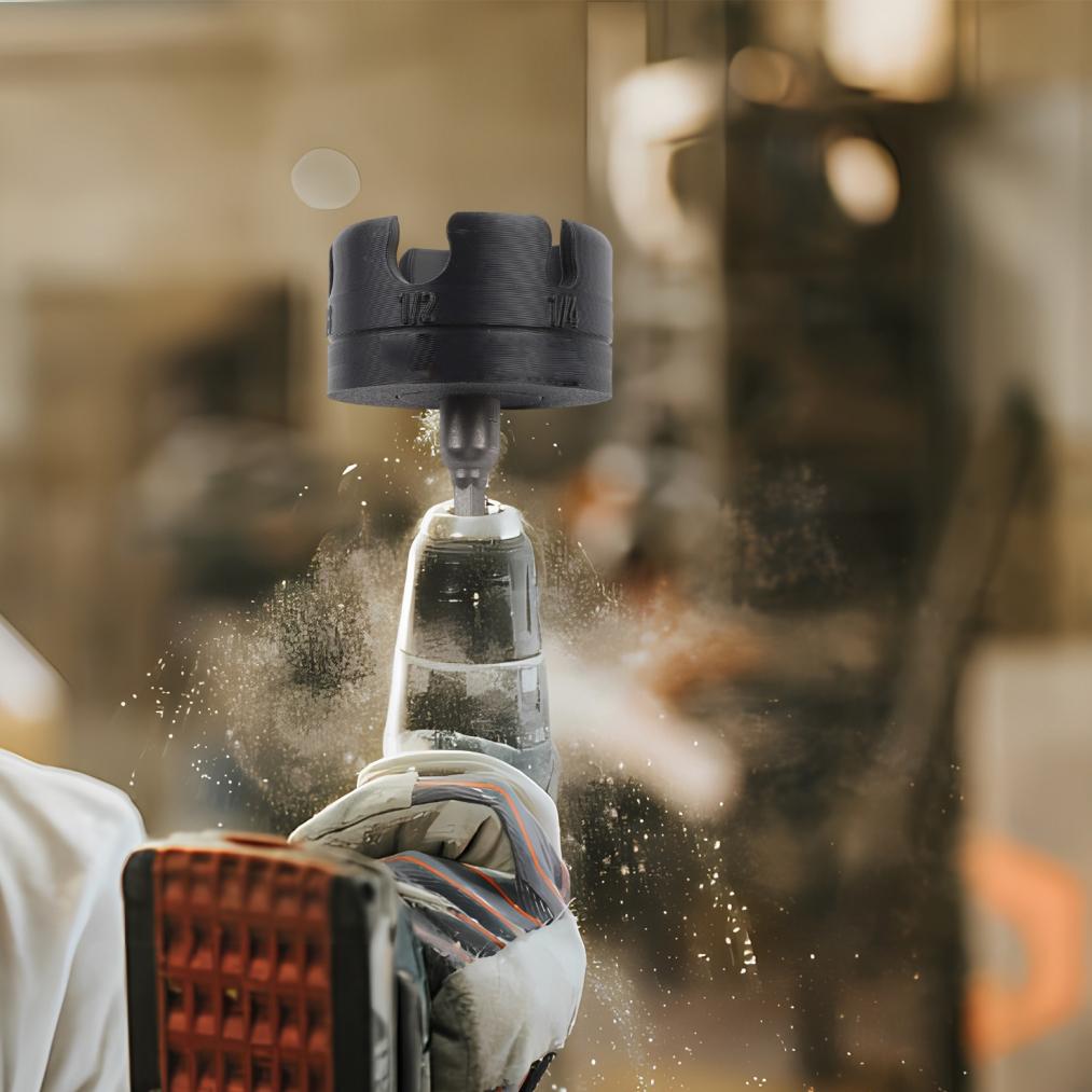 Nut Zipper Drill Attachment Nuts Installation Tool