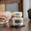 Outdoor camping tea making Yanhe Aoyama bird travel tea set activities business meeting souvenir