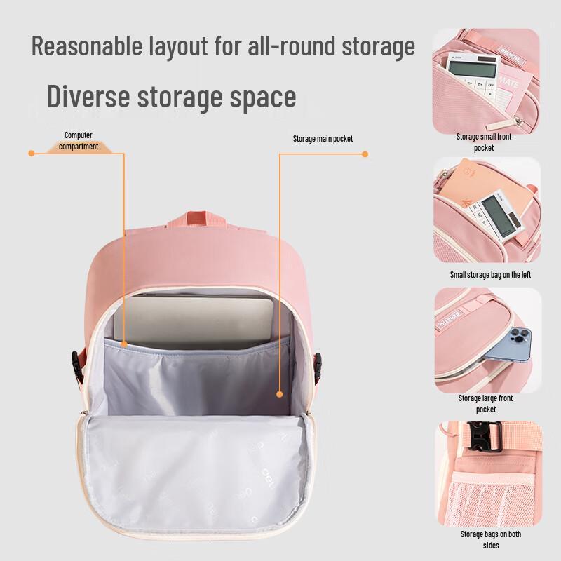 Deli BB152 Large Capacity School Backpack