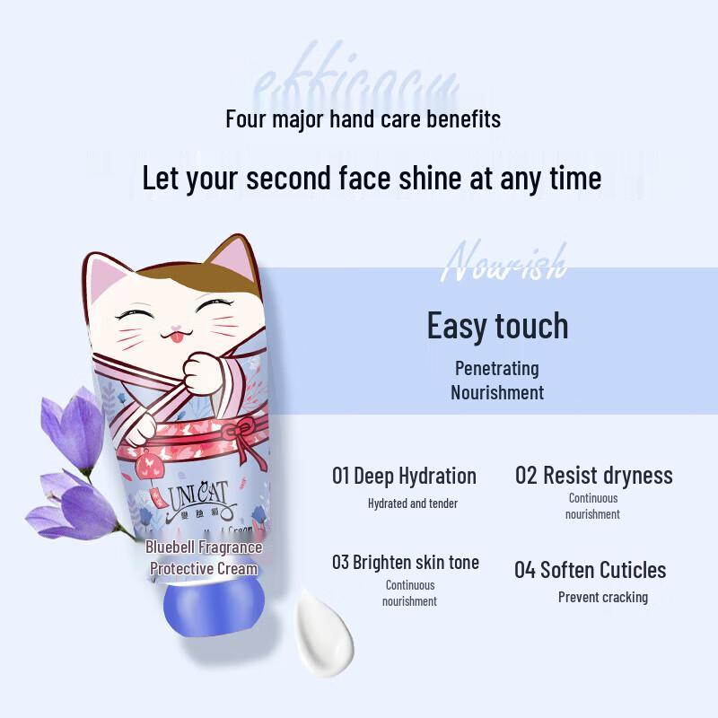 Bianlianmao Bluebell Scented Hand Cream