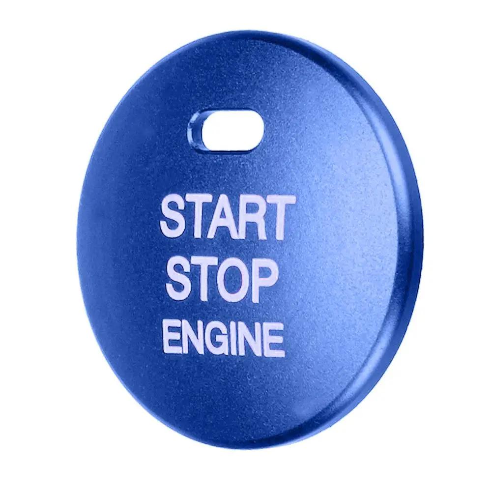 Car Engine Push Start Stop Button Switch Case Shell For Mazda 3 Axela CX-3-4-5 Replace Cover Abrasion-resistant Aluminum Alloy
