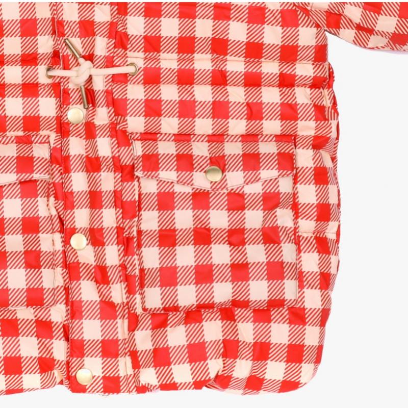 מעיל פוך כבד Mini Rodini טלאי Ritzratz משבצות 2571011042