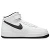 New Nike Air Force 1 Mid White Black 2023 DV0806-101