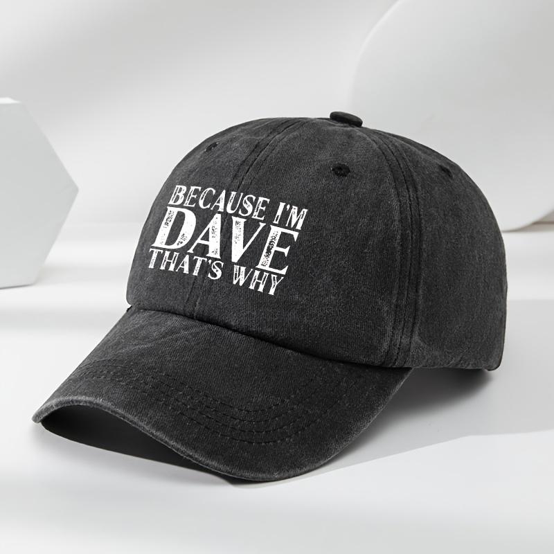 Alphabet Print Soft Top Baseball Cap | Vintage , Sweat Absorbing for Spring Summer Outdoor