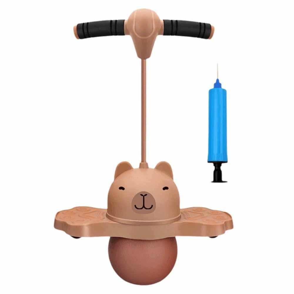 Thicken Capibara Jumping Ball Toys Increase High Elastic Balance Ball Toys  Fitness Exercise Ordinary Style