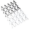 30PCS Metal Trim Panel Spring Clip Replacement for Seat Mii Altea 4A0867276A Car Trim Panel Retaining Clips