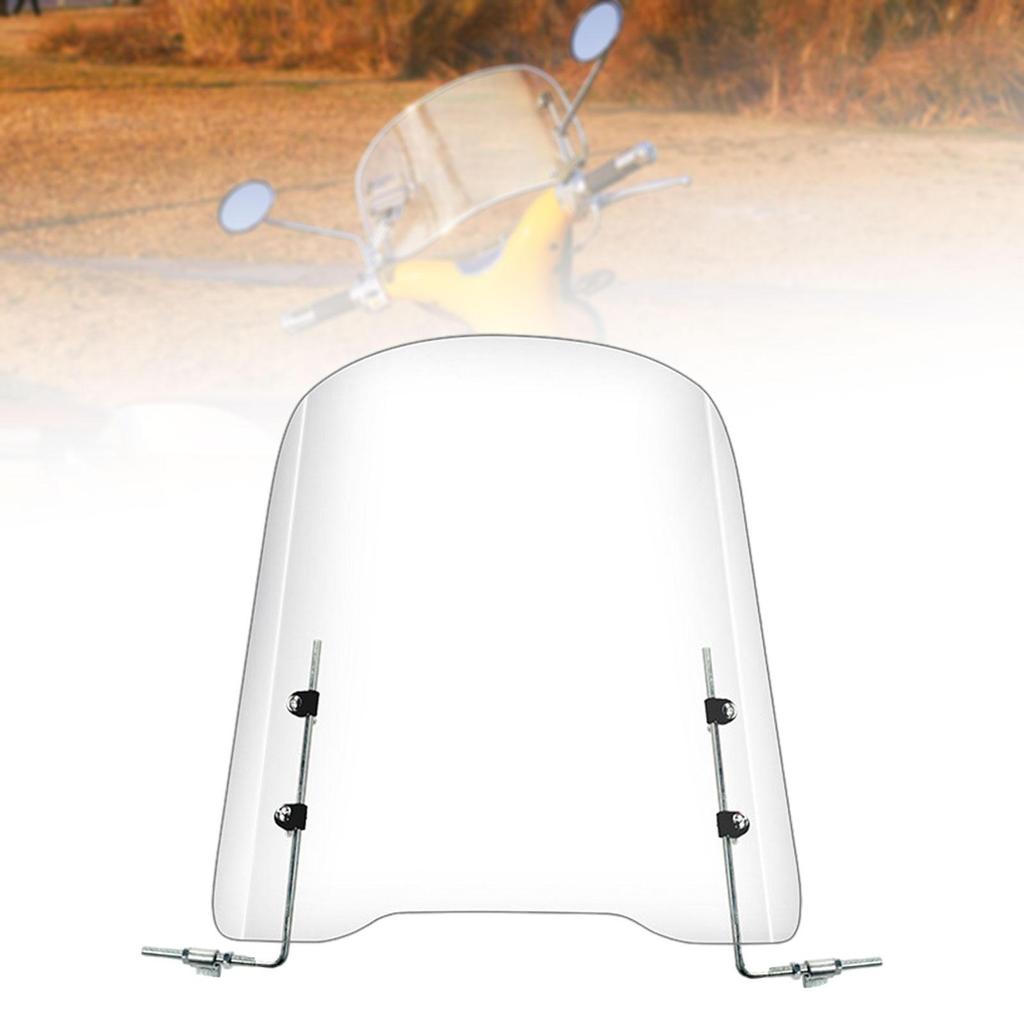 Motorcycle Windshield Electric Bike Windscreen Easy Installation Motorbike