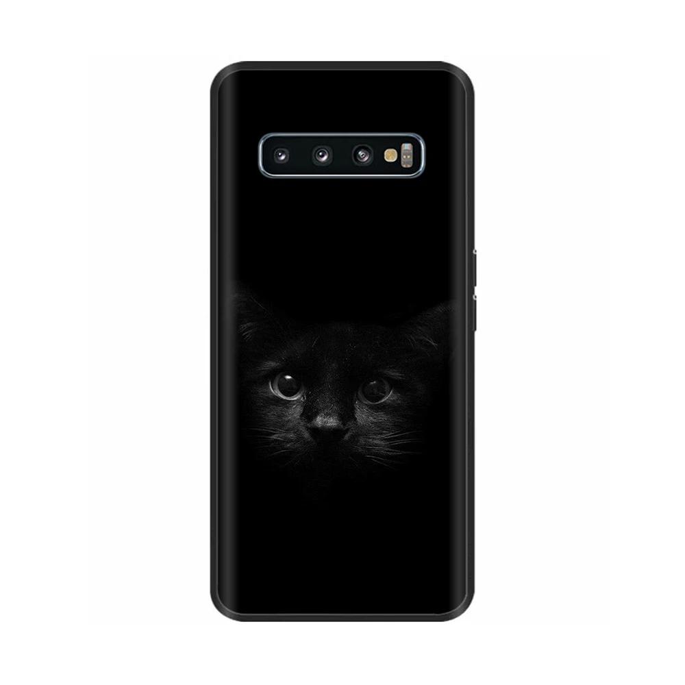 Shockproof Cover For Samsung Galaxy S10 Phone Case Animals Painted Shell For Samsung S10 Plus S10+ S 10 Soft Silicone Back Cover