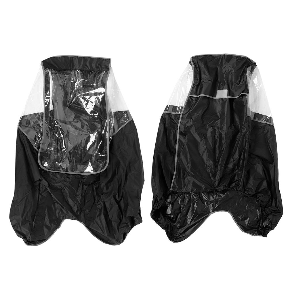 Kinder Fahrrad Regenmantel Fahrrad Regenschutz Regenschutz Fahrrad Rücksitze Regenmantel Schwarz