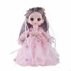 Ancient BJD Doll Billowing Sleeves Traditional Chinese Gown Design Dressing Up Intricate