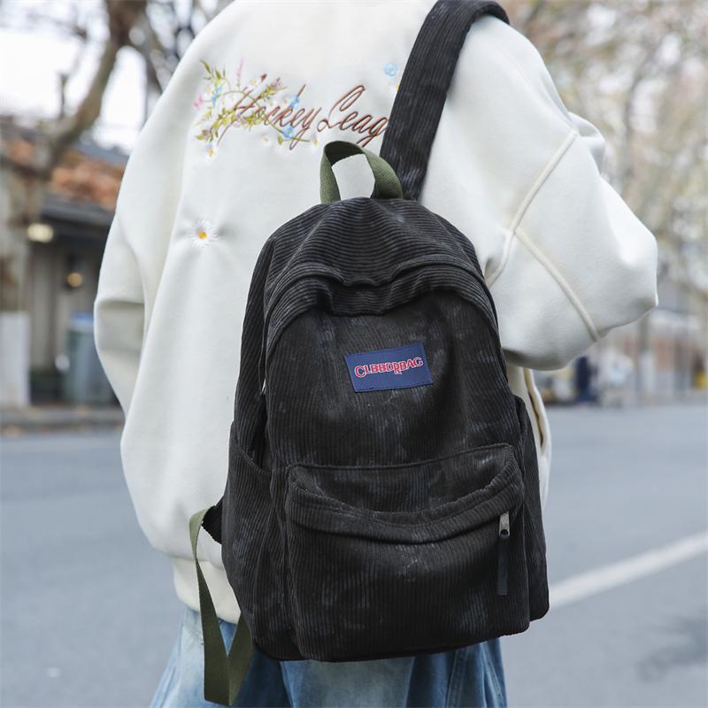 Cord-Rucksack Schülerrucksack Großer Rucksack