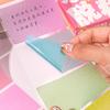 126 Sheets Cute Writing Notes Paper Small Pull out Type Clear Note Pads Pull Out Writing Notes Pop up Sticky Notes