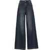 ONLY Women's Relaxed High-Waist Straight-Leg Denim Jeans
