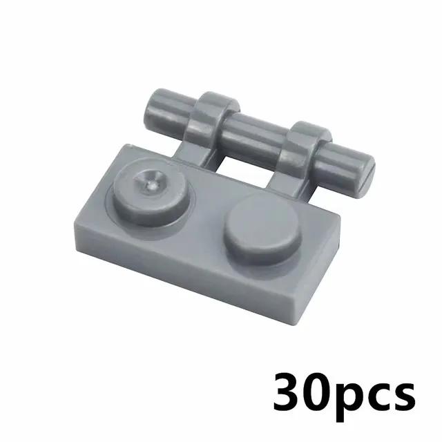 Kompatibel 63868 92280 60478 18649 MOC Teil Bauplatte Speziell 1x2 mit Griffen Dünner Stein Clip DIY Baustein Kinderspielzeug