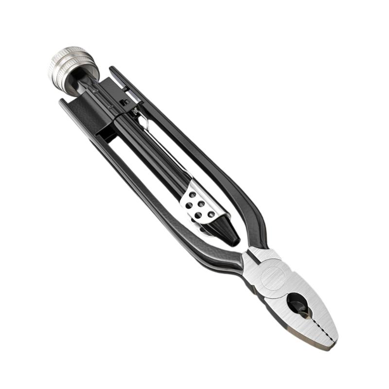 652F Heavy Duty Carbon Steel Cutting PliersTool With Safety Lock Mechanism For Electrical Repairs And DIY Projects